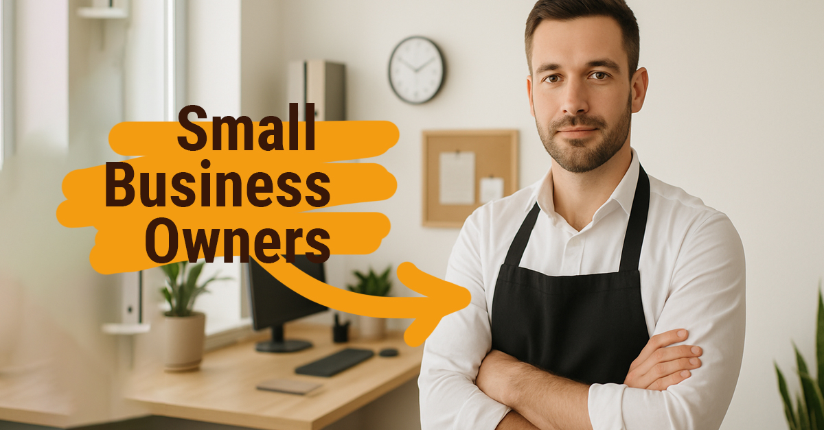 Small business owners comparing SEO dashboards together