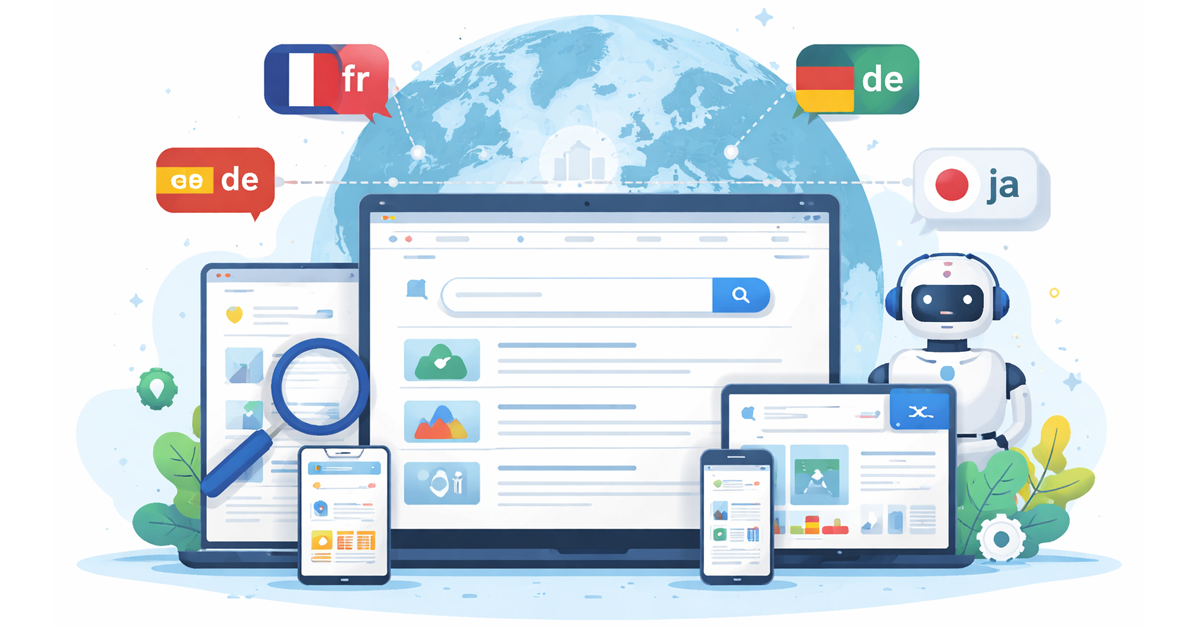 International team discussing AI SEO localization and brand consistency strategies.