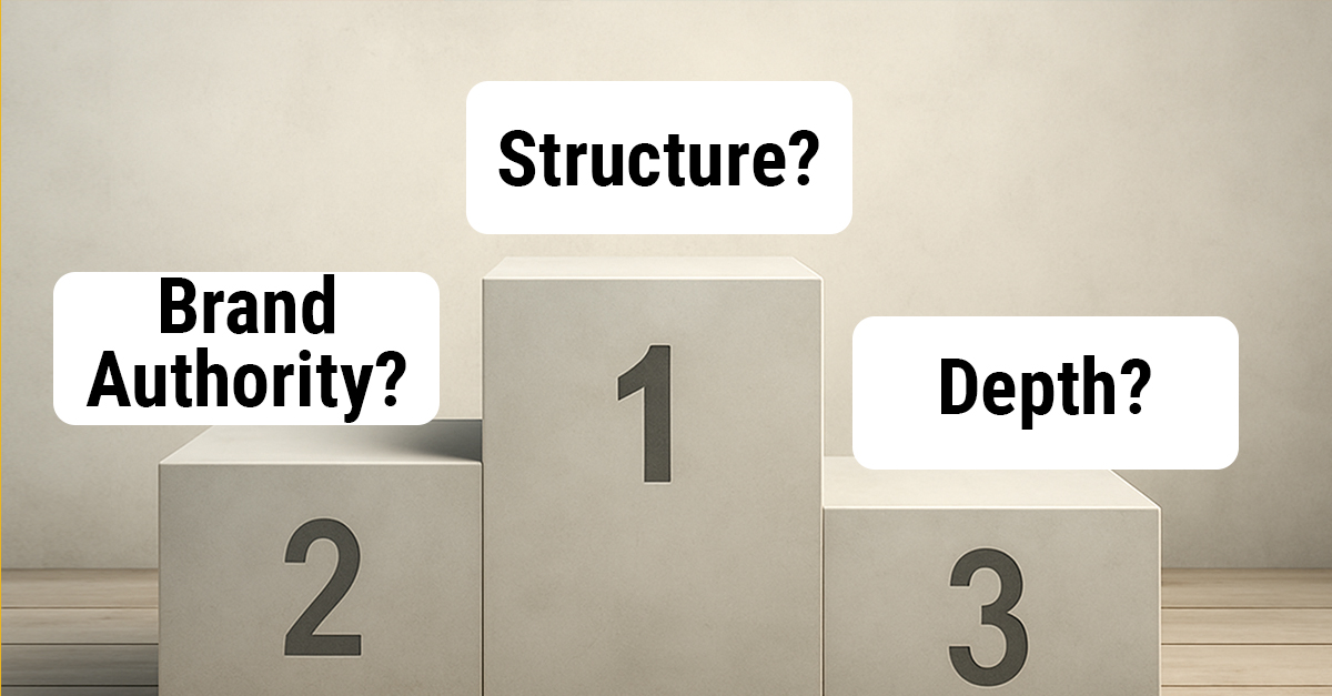 Generative AI interface highlighting rewarded content signals