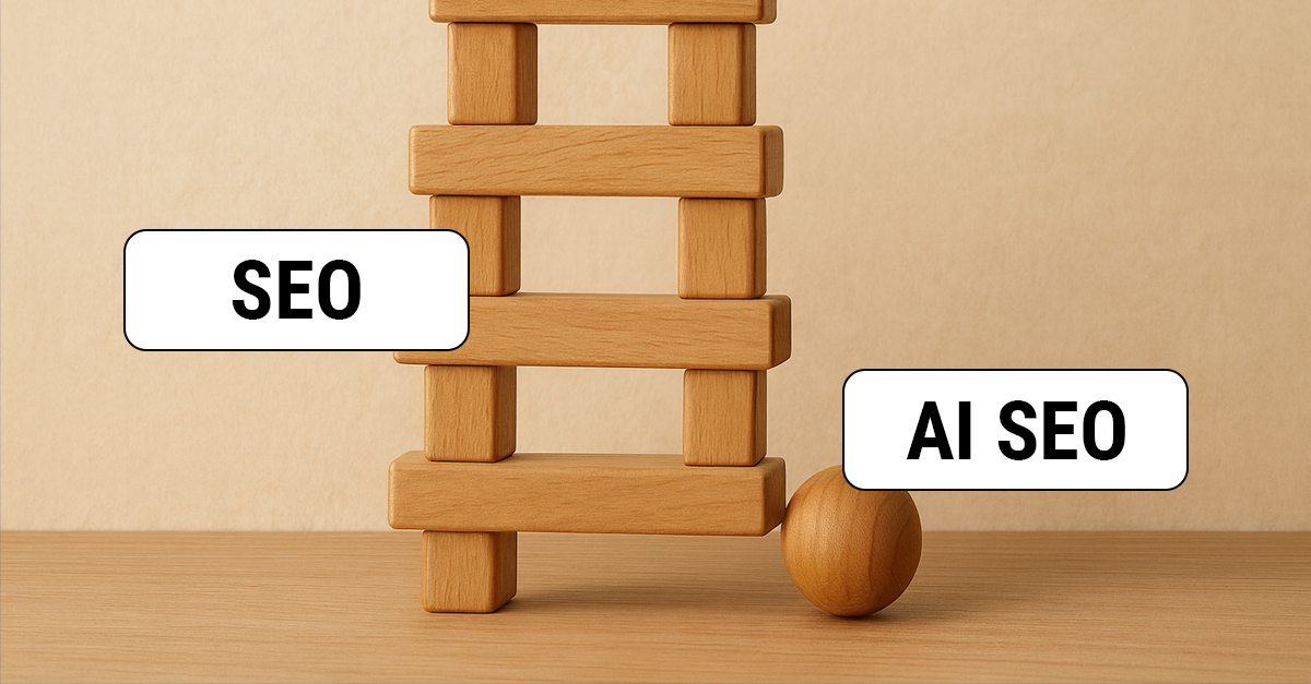 Collage of third-party sources reinforcing trust for a brand in AI search